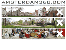 Tablet Screenshot of amsterdam360.com